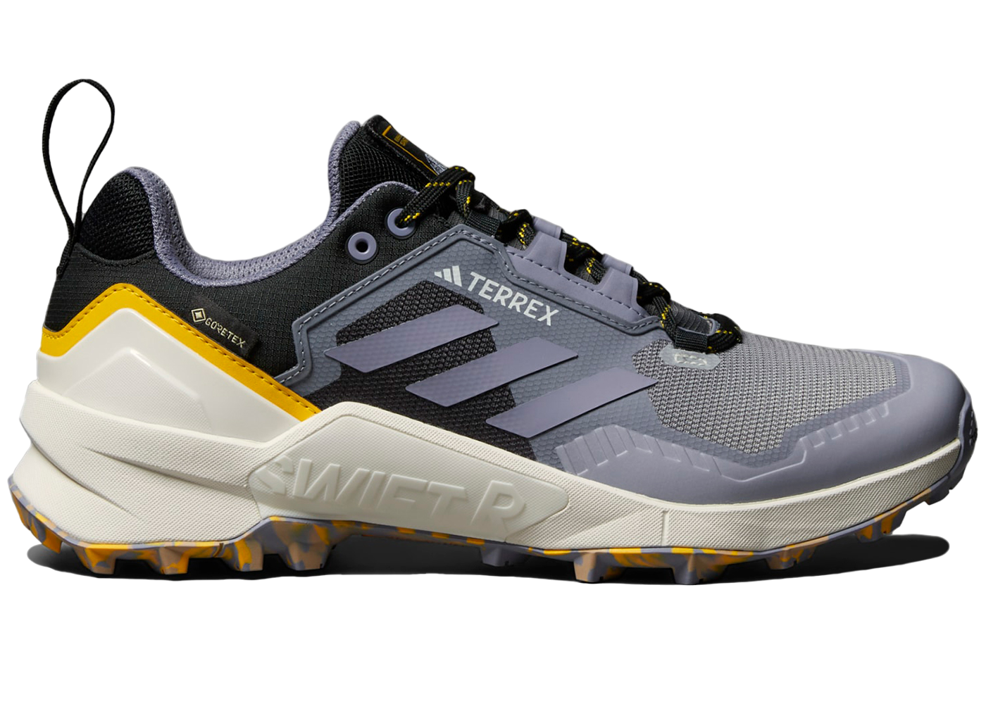 adidas Terrex Swift R3 Gore-Tex Silver Violet EQT Yellow - HQ8826