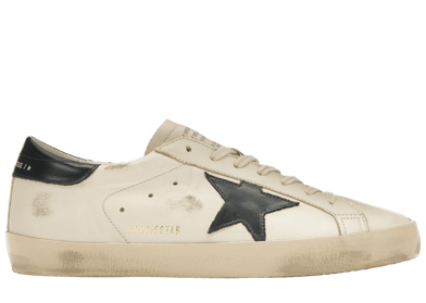 Golden Goose Super-Star Beige Night Blue