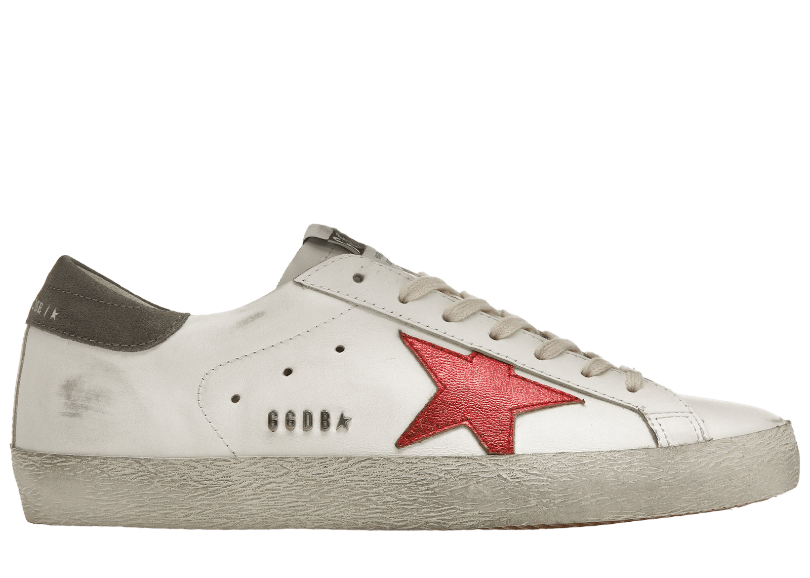 スニーカー GOLDEN  GMF00102 F004167 82171 SUPER STAR WHITE Buy Golden Goose Superstar 'White Grey Green' - GMF00102