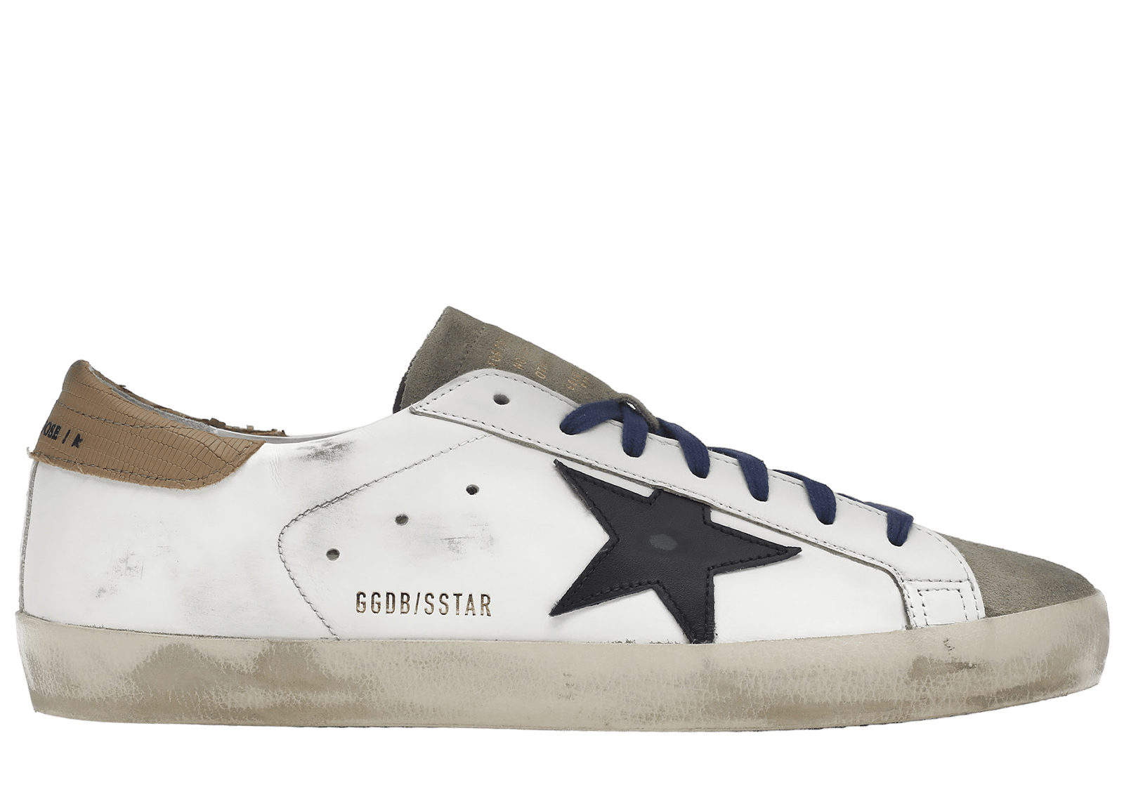 Golden ｜SNEAKERS (GMF00101 F004164 15430) Buy Golden Goose Superstar 'Beige Night Blue' - GMF00101