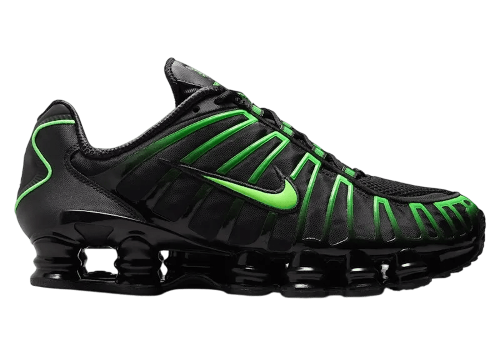 Nike Shox TL Black Green Strike