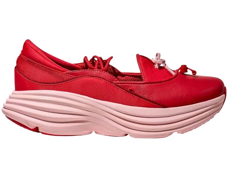 Hoka One One Bondi Mary Jane Cerise Rose Tea - 1171546-CRSRS