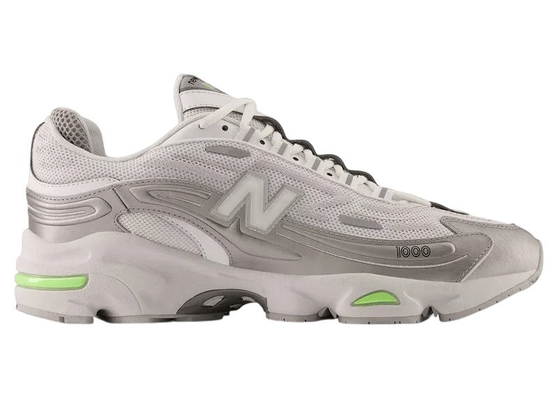 New Balance 1000 White Silver Mint Flash