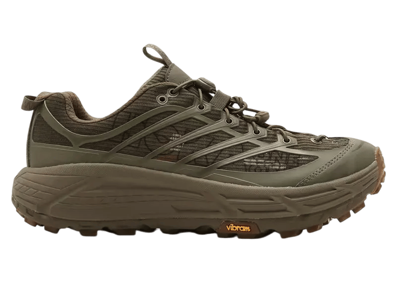 Hoka One One Mafate Three 2 Grid JP atmos Exclusive Antique Olive