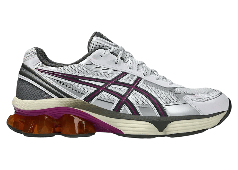 ASICS Gel-Kinetic Fluent White Truffle Grey