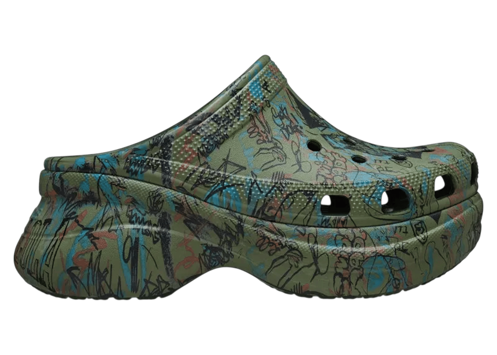 Crocs Classic Bae Clog Mowalola Forest (Women's)