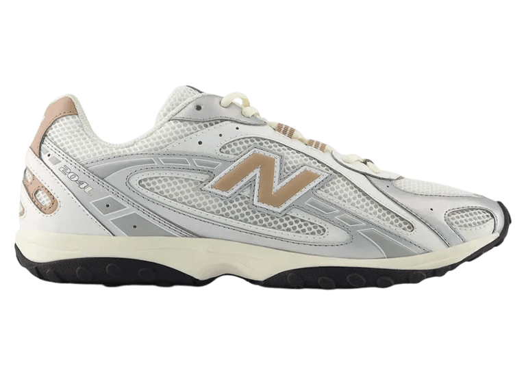 New Balance 204L Silver Metallic Flat Taupe