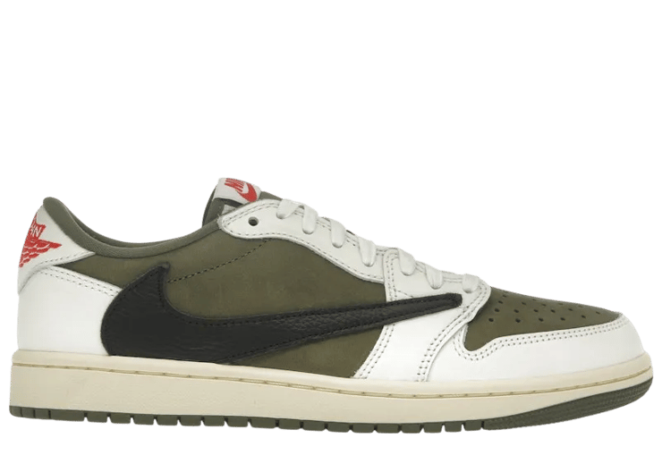 Jordan 1 Retro Low OG SP Travis Scott Medium Olive - DM7866-200