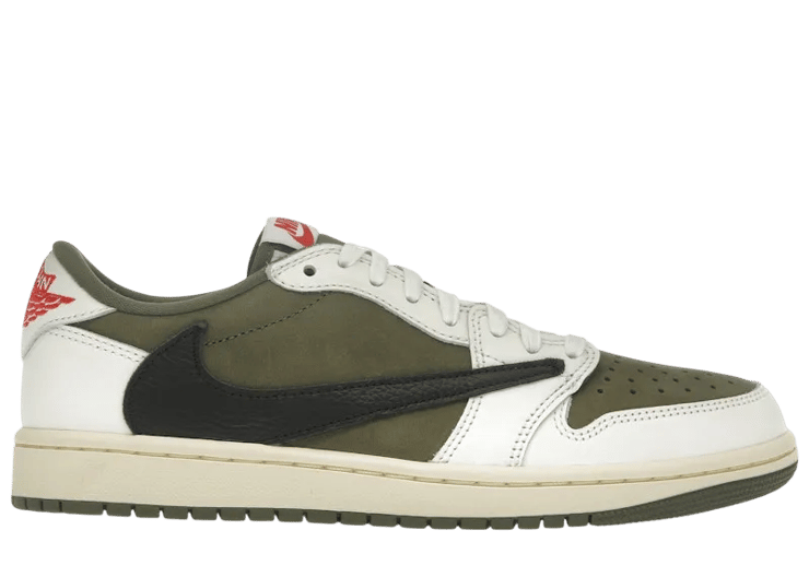 Jordan 1 Retro Low OG SP Travis Scott Medium Olive - DM7866-200 Jordan 1 Retro Low OG SP Travis Scott Medium Olive - DM7866-200