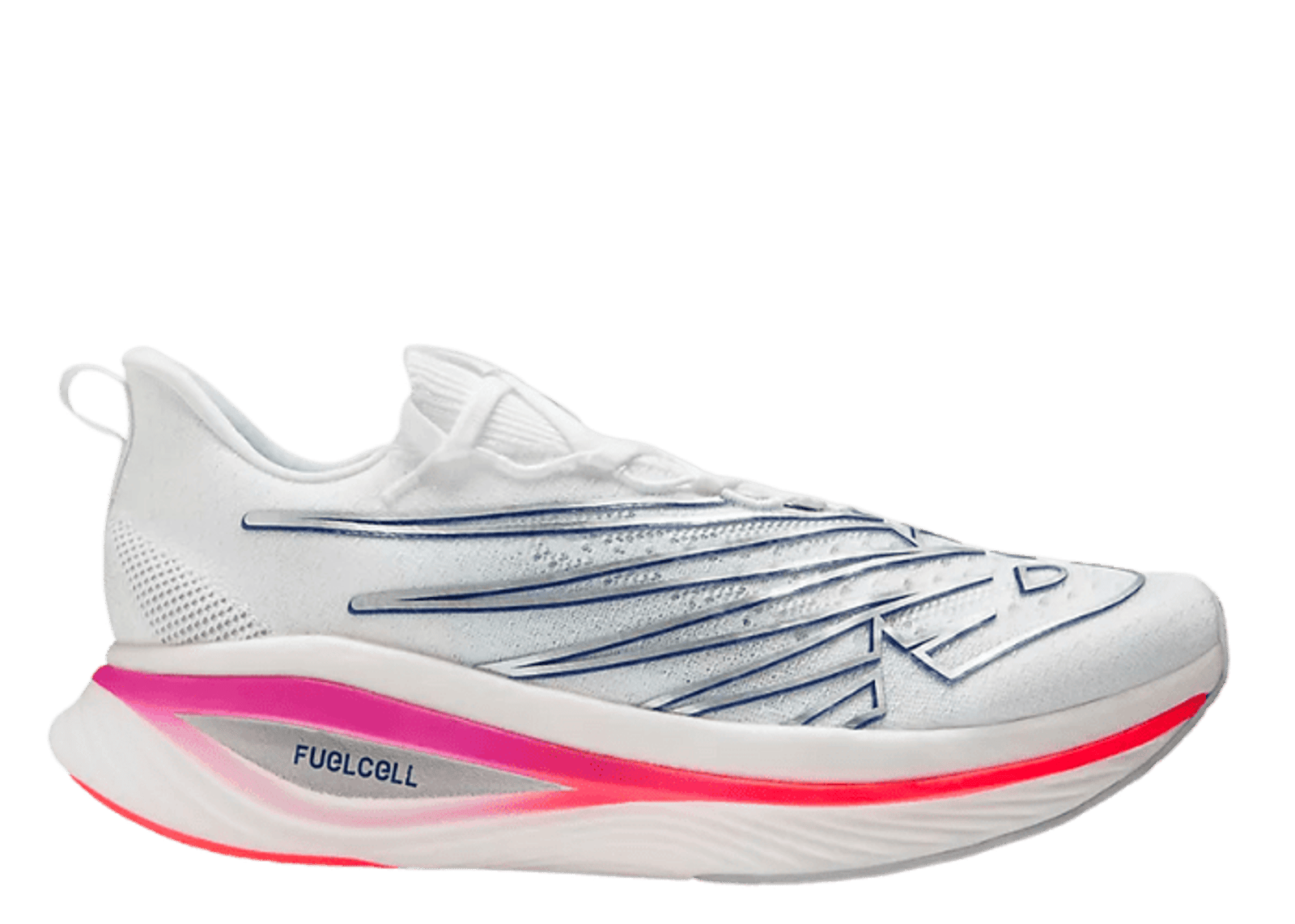 New Balance FuelCell SC Elite V3 White/Victory Blue
