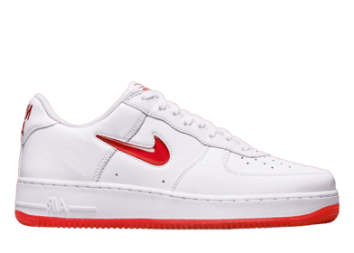 Nike Air Force 1 Low Jewel White Red