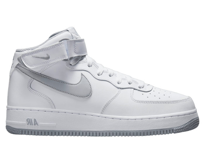 Nike Air Force 1 Mid White Wolf Grey