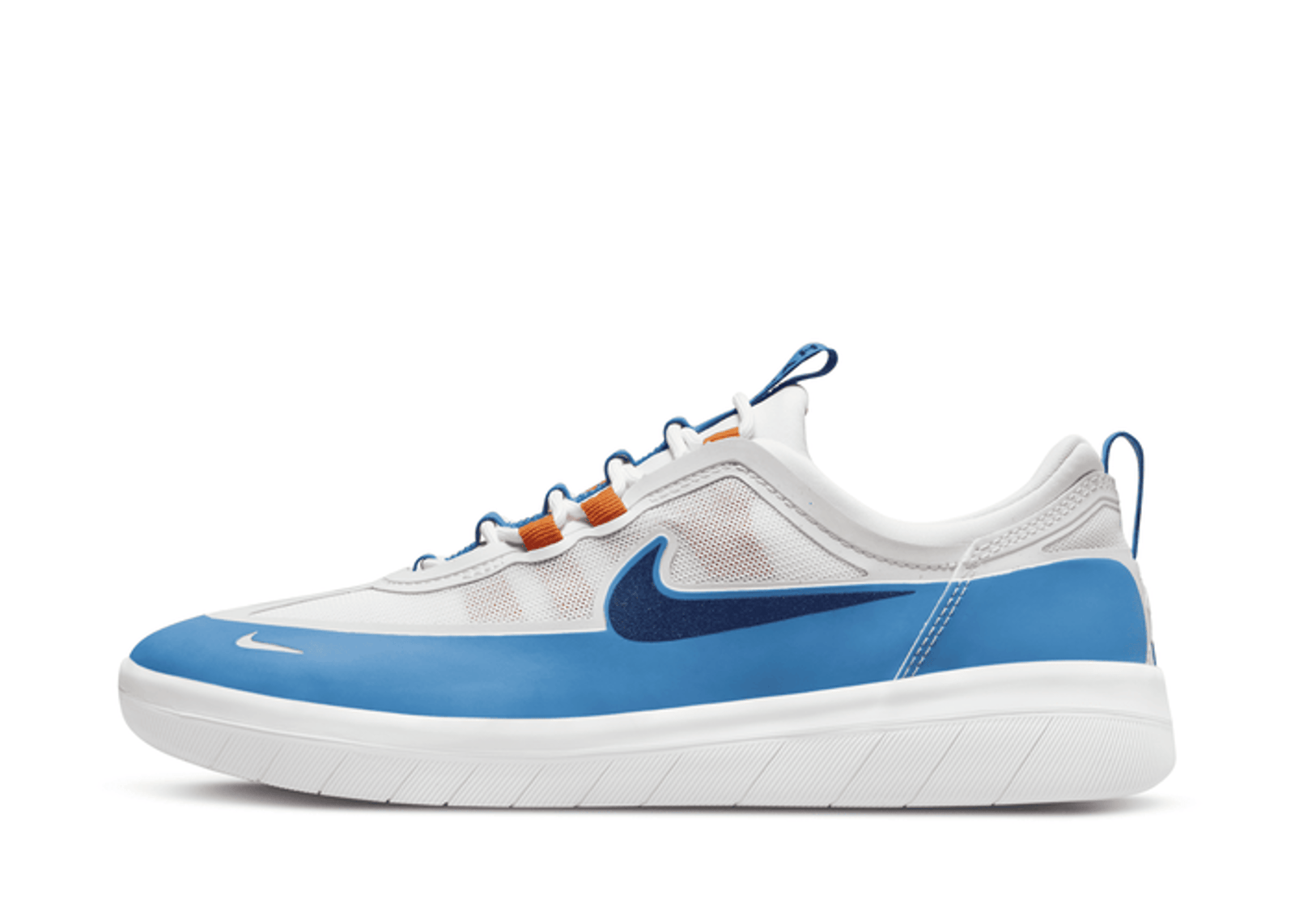 Sb nyjah blue  and  gum skate shoes shop