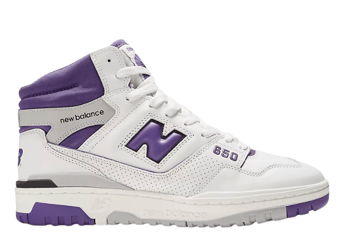 New Balance 650R White Interstellar Purple