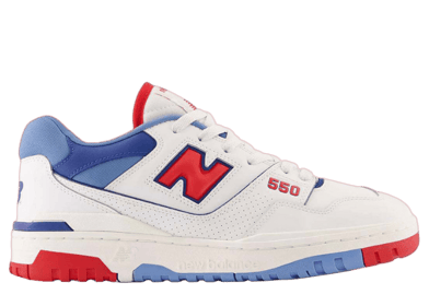 New Balance 550 White Red Blue