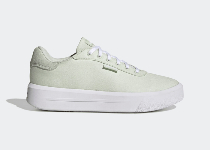 adidas Court Platform CLN Shoes Linen Green