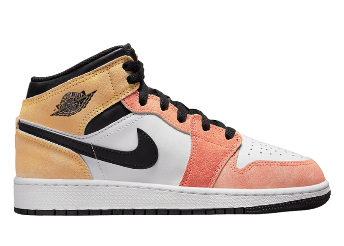 Air Jordan 1 Mid SE Magic Ember Sundial (GS)