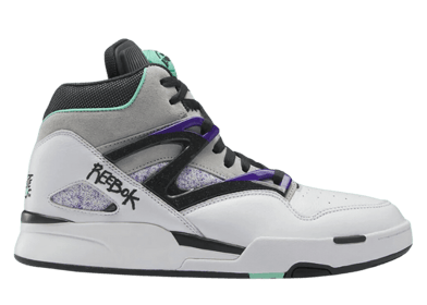 Reebok Pump Omni Zone 2 Grey Purple Mint