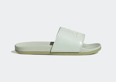 adidas Adilette Comfort Slides Linen Green