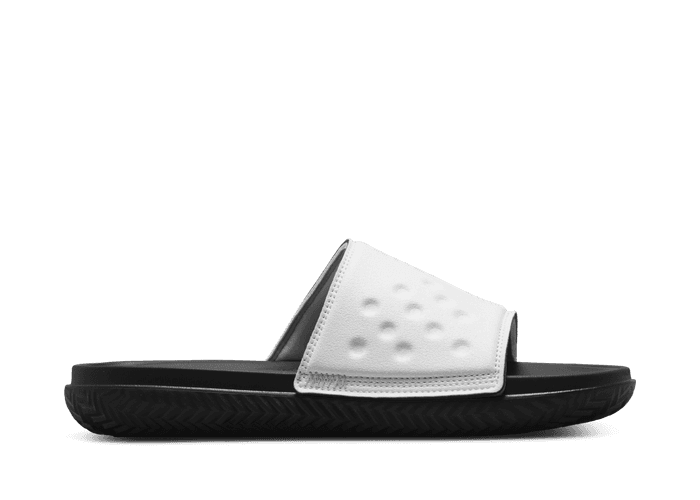 Jordan Play Slide 'White Black'