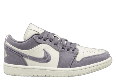 Air Jordan 1 Low SE Canvas Light Steel Grey (W)