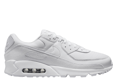 Nike Air Max 90 Premium White Metallic Silver