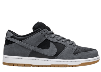 Nike SB Dunk Low Dark Grey Black Gum