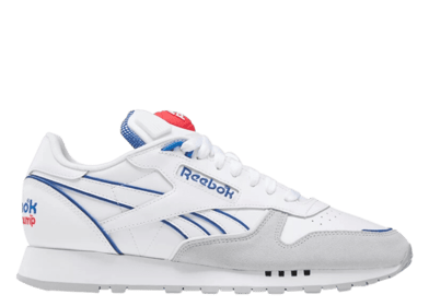 Reebok Classic Leather Pump Red White Blue