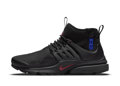 Nike Air Presto Mid Utility Shoes in Black