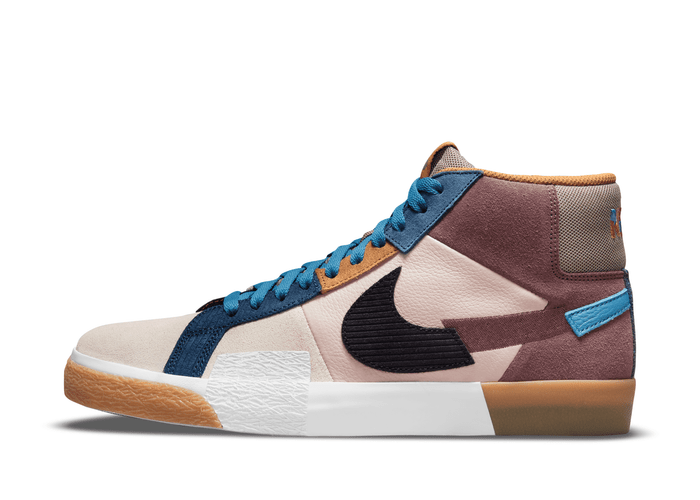 Nike SB Zoom Blazer Mid Premium Skate Shoes - DA8854-600