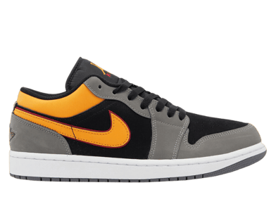 Air Jordan 1 Low SE Light Graphite Vivid Orange Cardinal Red