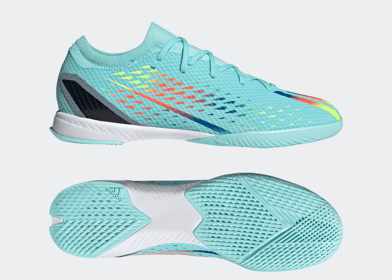 adidas X Speedportal.3 Indoor Soccer Shoes Clear Aqua