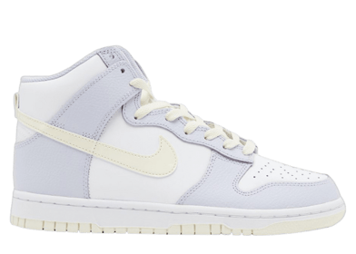 Nike Dunk High White Coconut Milk Oxygen Purple (W)