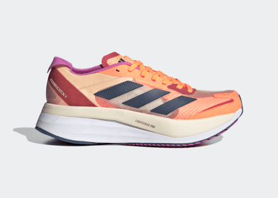 adidas Adizero Boston 11 Shoes Beam Orange