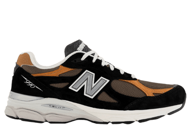 New Balance 990v3 Made In USA By Teddy Santis Black Brown