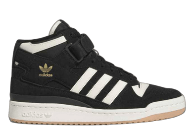 adidas Forum Mid Core Black Cream White