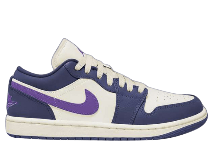 Nike Air Jordan 1 Low ホワイト/パープル Nike WMNS Air Jordan 1 Low - Sky J Purple / White / Sky J