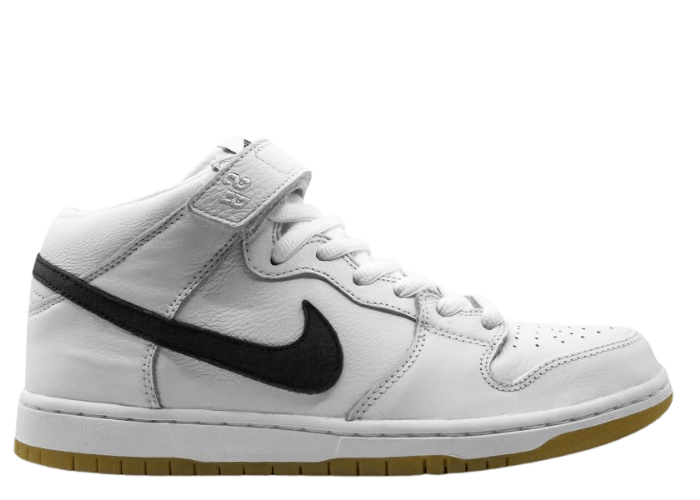 Nike SB Dunk Mid Orange Label White