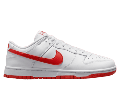 Nike Dunk Low White Picante Red