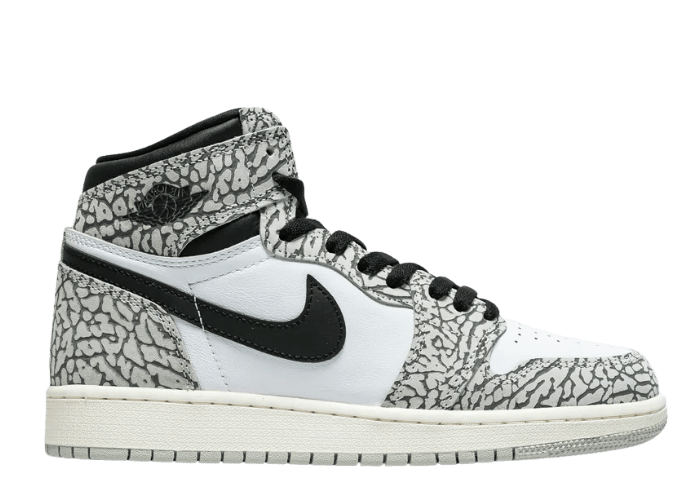 【オークション】NIKE AIR JORDAN１high Air Jordan 1 High Elephant Print (GS) - FD1437-052