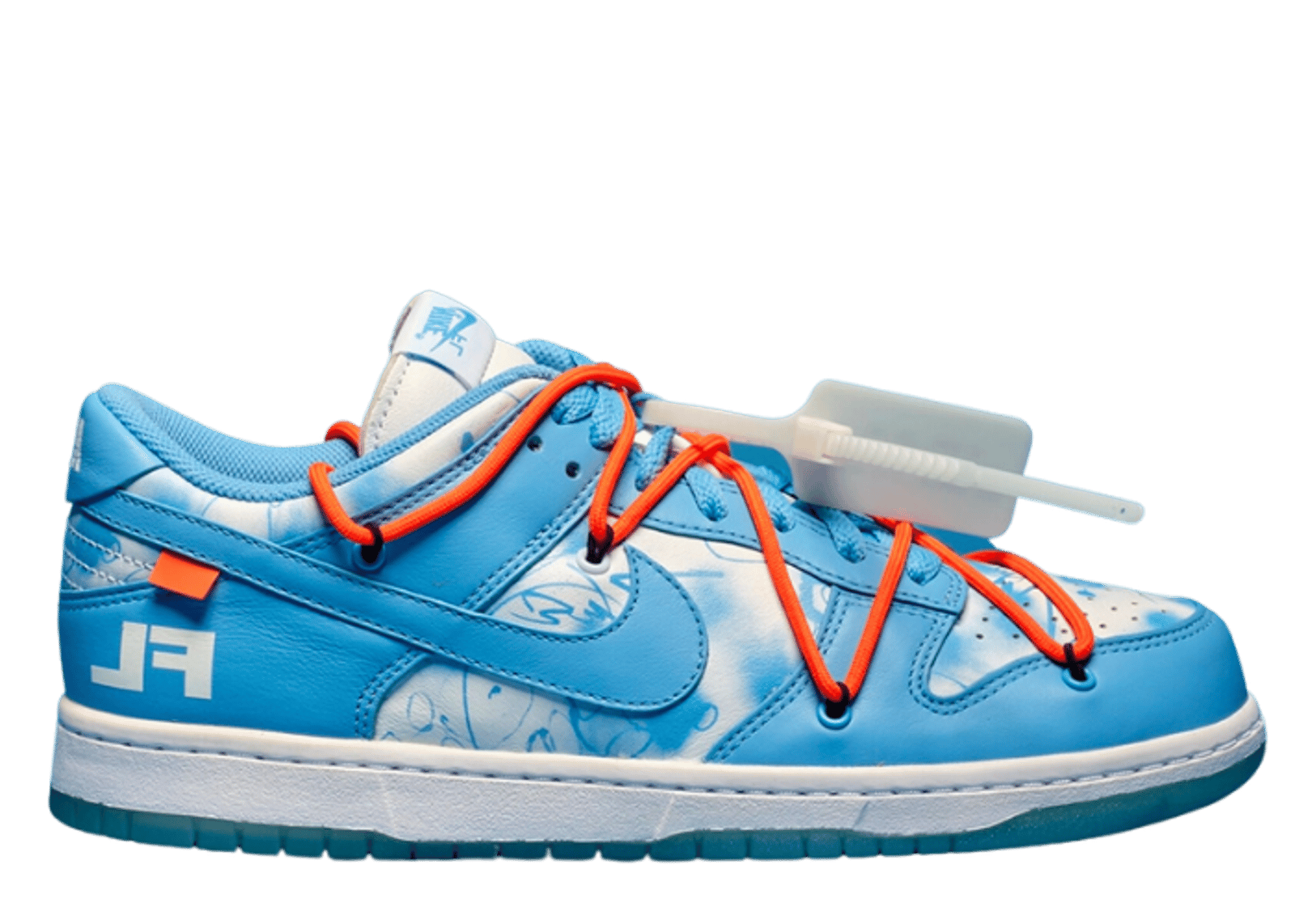 Nike Dunk Low Off-White Futura UNC