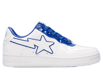 A Bathing Ape BAPE STA Patent Blue