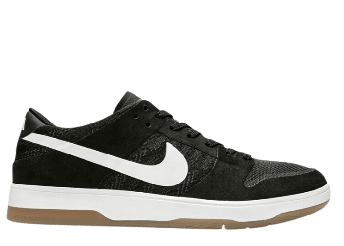 Nike SB Zoom Dunk Low Black White Gum