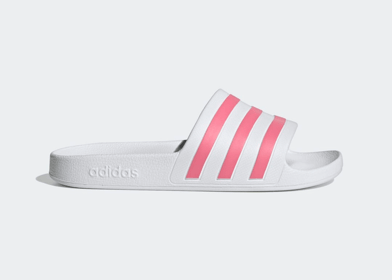 adidas Adilette Aqua Slides Cloud White