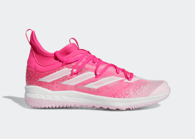 adidas Adizero Afterburner NWV Turf Shoes Team Shock Pink