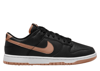 Nike Dunk Low Black Amber Brown