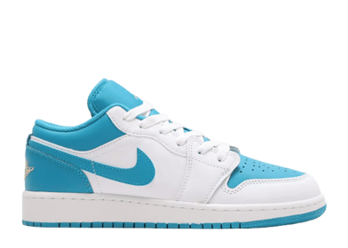 Air Jordan 1 Low White Aquatone (GS)