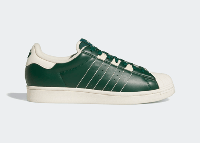 adidas Superstar Shoes Team Dark Green