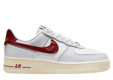 Nike Air Force 1 Low '07 SE Just Do It Photon Dust Team Red (W)