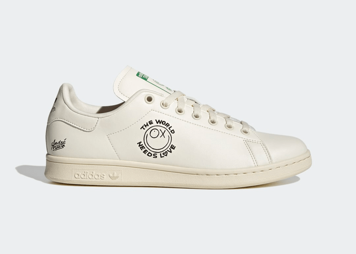 スニーカー ADIDAS STAN SMITH X ANDRe SARAIVA SHOES GZ2202 adidas Stan Smith x André Saraiva Shoes Cream White - GZ2202
